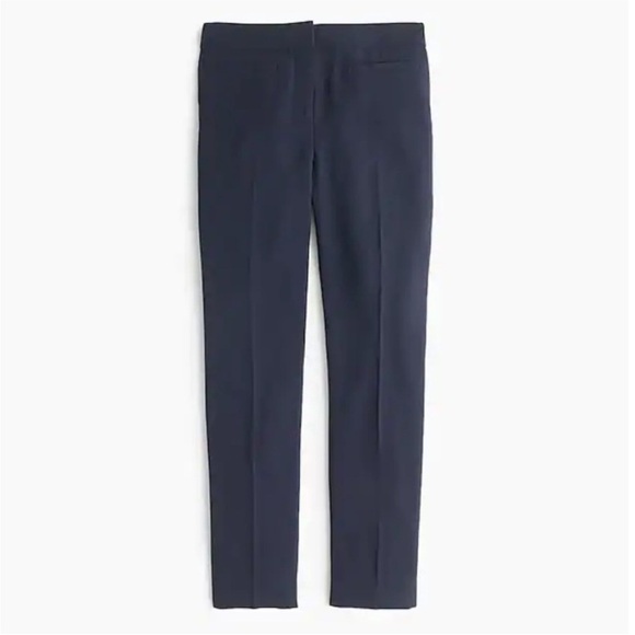 NEW J Crew 365 | French Girl Slim Crop Pant in 365 Crepe | Navy Blue | Size 2 - Picture 1 of 16